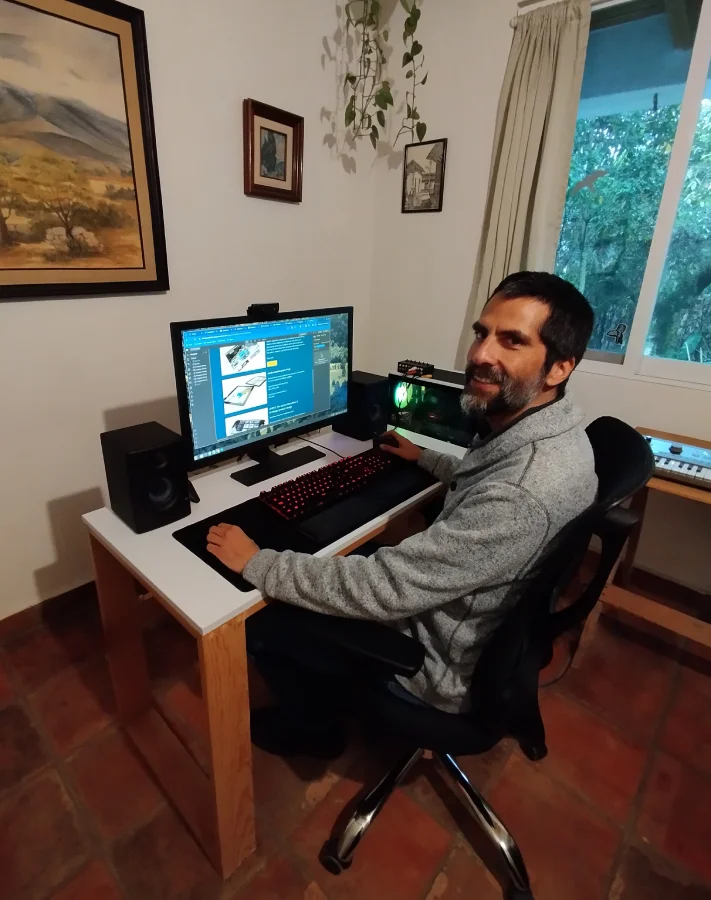 Trabajando un diseño web con Webflow.